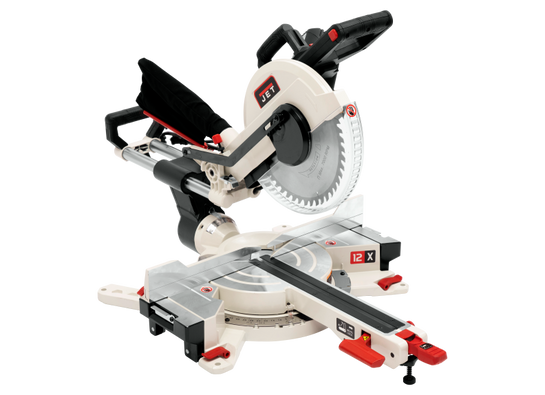 Jet 707212 12 Inch Sliding Dual Bevel Compound Miter Saw