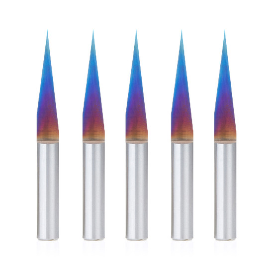 5-Pack Solid Carbide Spektra Extreme Tool Life Coated 15 Degree Engraving toostoday amana tool router bits