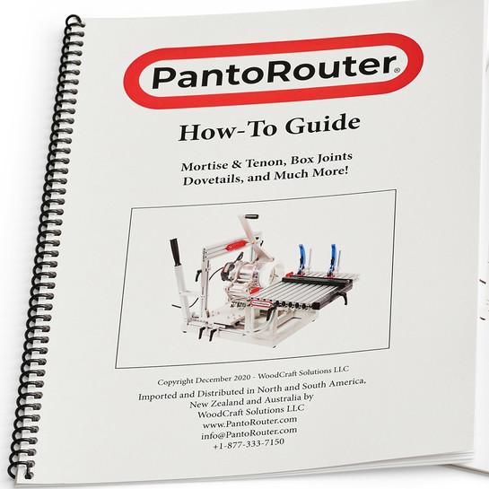 PantoRouter PR-HTG How-To Guide Hard copy
