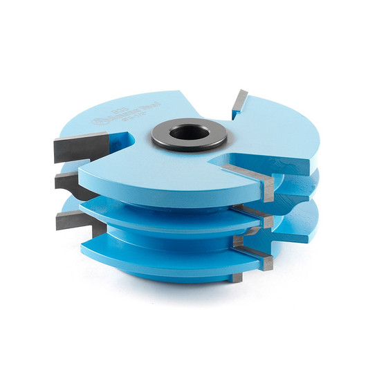 Amana Tool 935 Carbide Tipped 3-Wing Reversible Stile & Rail Ogee 1/4 R x 3-1/2 D x 1-1/2 CH x 1/2 & 3/4 Bore Shaper Cutter