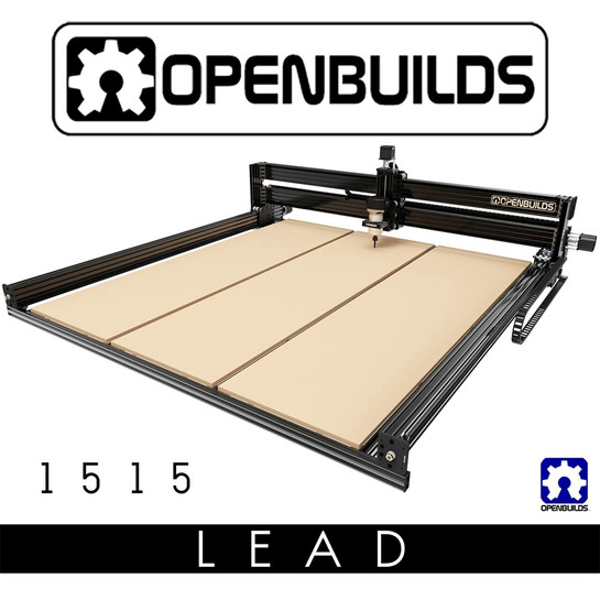 OpenBuilds 3050-FL LEAD CNC Machine 1515 Fully Loaded Kit, 60" x 60"