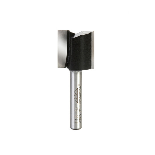 Timberline 100-50 Carbide Tipped Straight Plunge Economy 3/4 D x 3/4 CH x 1/4 Inch SHK Router Bit