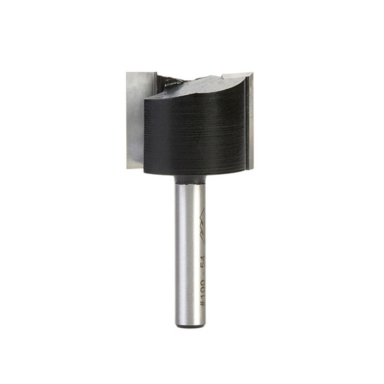 Timberline 100-54 Carbide Tipped Straight Plunge Economy 1 Inch D x 3/4 CH x 1/4 SHK Router Bit