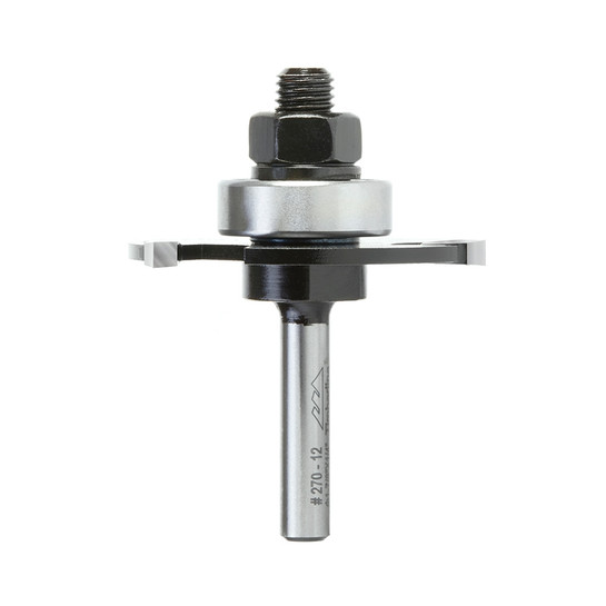 Timberline 270-12 Conjunto do cortador de fenda 3 Wing x 1-7/8 D x 1/8 CH x 1/4 Inch SHK Router Bit