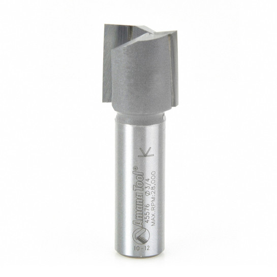 Amana Tool 45576 Carbide Tipped Mortising 3/4 D x 3/4 CH x 1/2 Inch SHK Router Bit