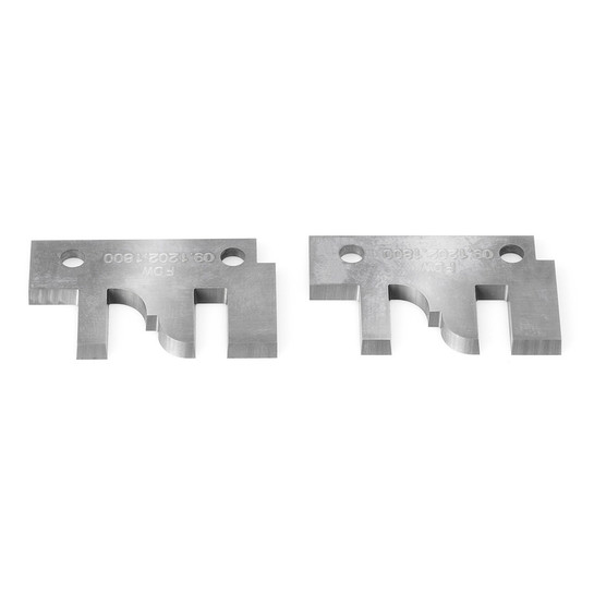Amana Tool RCK-64 Pair of 40 x 26 x 2mm Insert Carbide Replacement Knives for Stile & Rail Cutterhead 61273