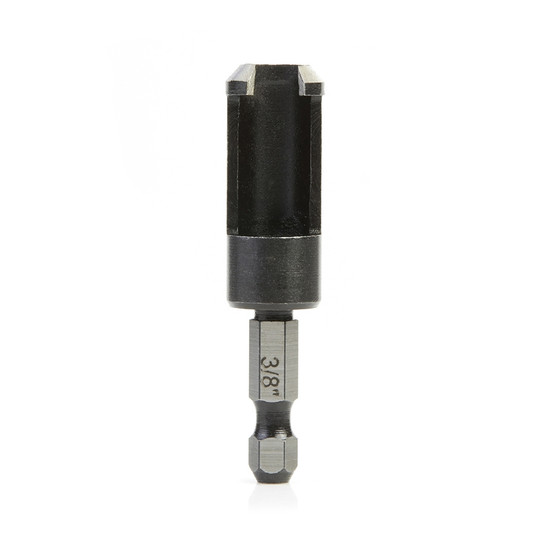 Timberline 608-250 Plug Cutter 3/8 D x 1/4 Quick Release Hex SHK