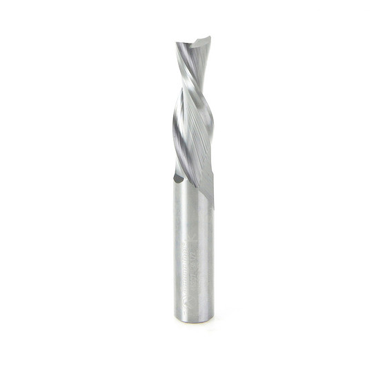 Amana Tool 46207 SC Spiral Plunge 1/2 D x 1-5/8 CH x 1/2 SHK x 3-1/2 Inch Long 2 Flute Down-Cut Router Bit