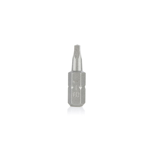Timberline 608-620 5-Piece Square Bit Tips for Screw Size #1 with 1/4 Quick Release Hex SHK x 1 Inch Long