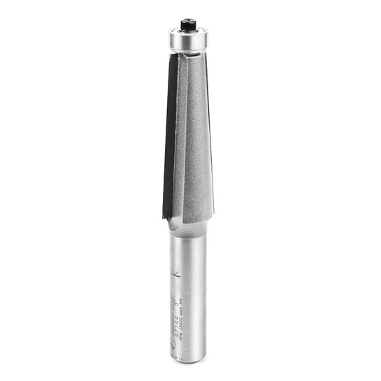 Amana Tool 47144 Carbide Tipped Patternmakers 3 Deg x 3/4 D x 2-1/8 CH x 1/2 Inch SHK Router Bit