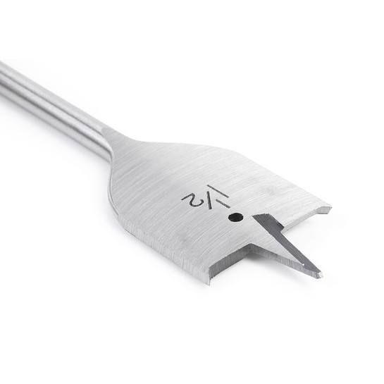 Timberline 608-490 Spade Bit with Spurs 1-1/2 D x 6 Inch Long with 1/4 Quick Release Hex SHK