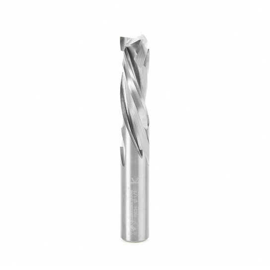 Amana Tool 46024 CNC SC Mortise Compression Spiral 1/2 D x 1-3/8 CH x 1/2 SHK x 3-1/2 Inch 3 Flute Router Bit