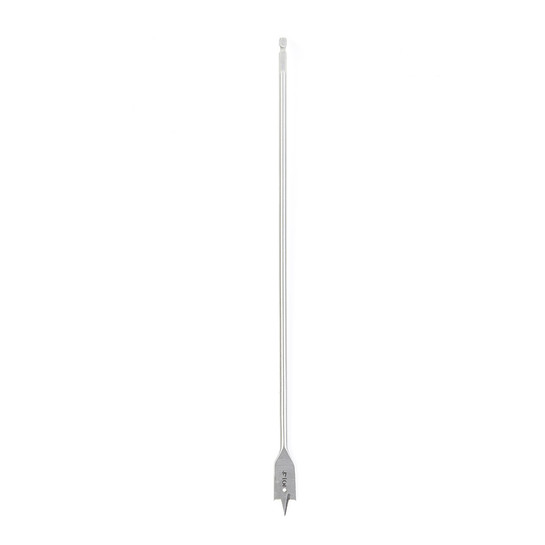 Timberline 604-910 Spade Bit with Spurs 3/4 D x 16 Inch Long with 1/4 Quick Release Hex SHK