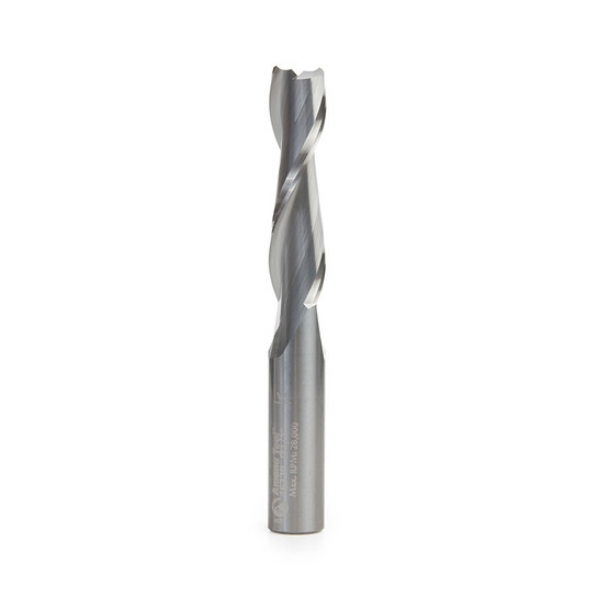 Amana Tool 46329 SC Spiral Plunge 1/2 D x 2 CH x 1/2 SHK x 4 Inch Long 2 Flute Up-Cut Router Bit