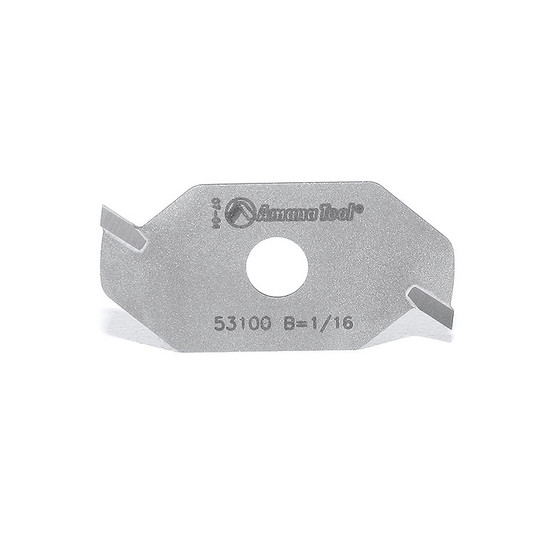 Amana Tool 53100 Schlitzfräser 2 Flügel x 1-7/8 D x 1/16 CH x 5/16 Innen D