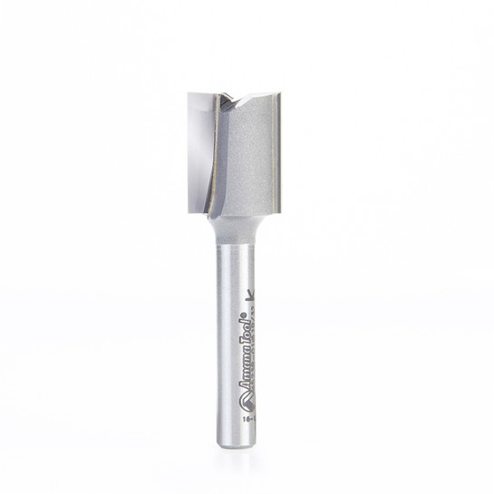 Amana Tool 45238-01 Carbide Tipped Straight Plunge High Production 19/32 D x 3/4 CH x 1/4 SHK x 2-1/4 Inch Long Router Bit