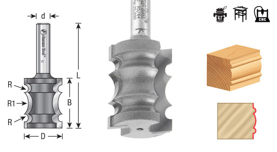 Reed Edge Router Bits