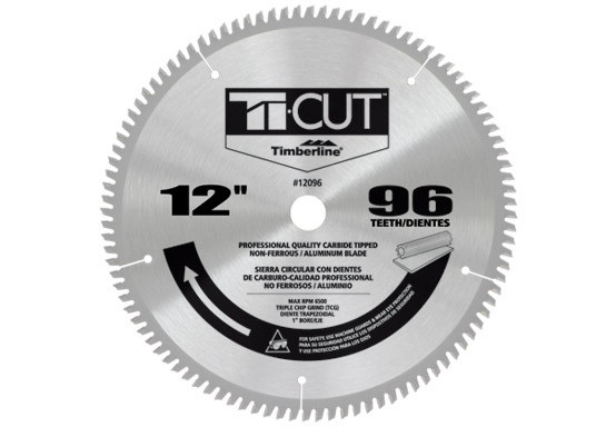 Aluminum & Non-Ferrous Cutting, Ti-Cut Saw Blades