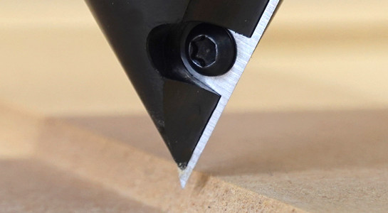 CNC Router Bits for V-Groove & Signmaking - Solid Carbide Inserts