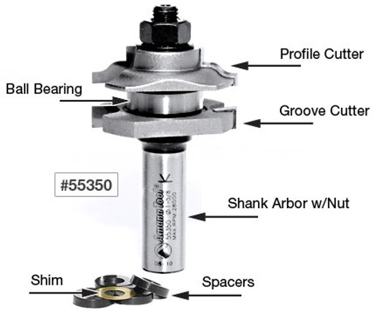 Individual Components for Reversible Stile & Rail Assemblies