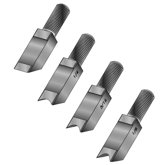 Chamfer Corner Plane Woodpeckers EZ Edge, 45° Blade & RackIt