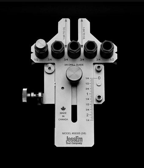 JessEm 08358 Professional Dowelling Jig - Stainless Steel