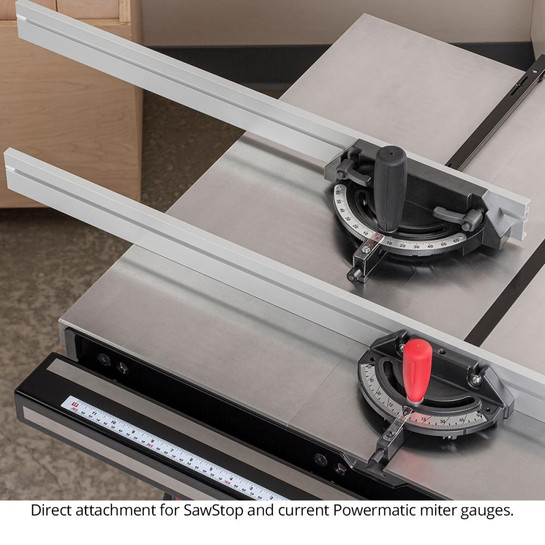 Miter Gauge Fence Upgrade - Woodpeckers SSMGF29 Stealth Stop