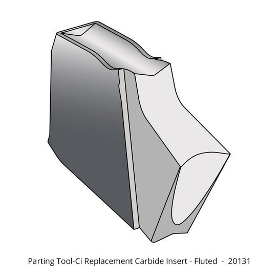 Woodpeckers 20131 Parting Tool Insert – Fluted