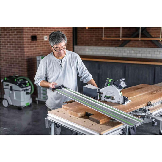 Festool 577677 Cordless Track Saw Kickback Stop, Bluetooth Technology