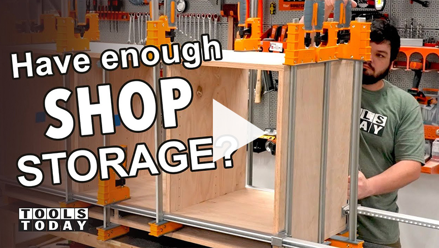 Comment fabriquer un chariot de rangement d'atelier | ToolsToday Video