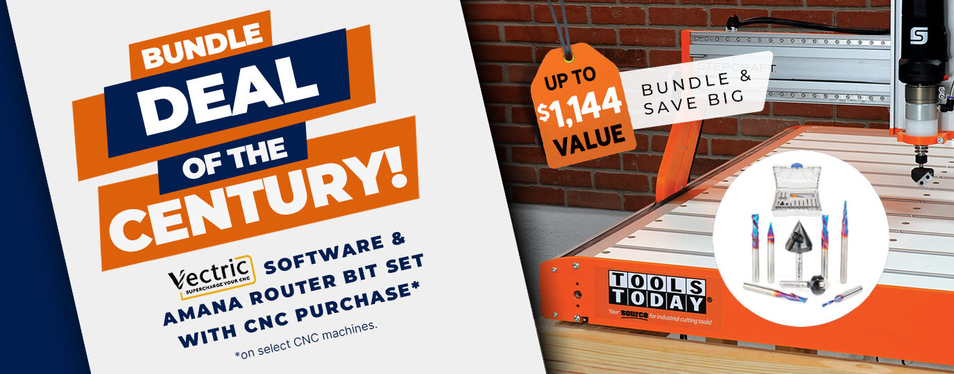 CNC Machines Vectric and Amana Set included