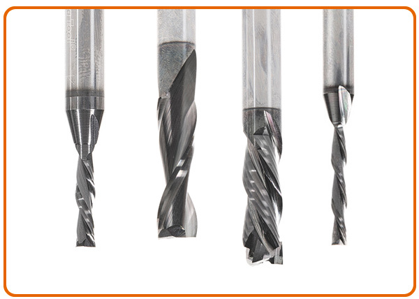 Diamantähnlicher Kohlenstoff (DLC) Router-Bits