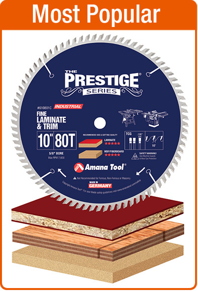 MDF, Plywood, Chipboard and Laminate Saw Blades