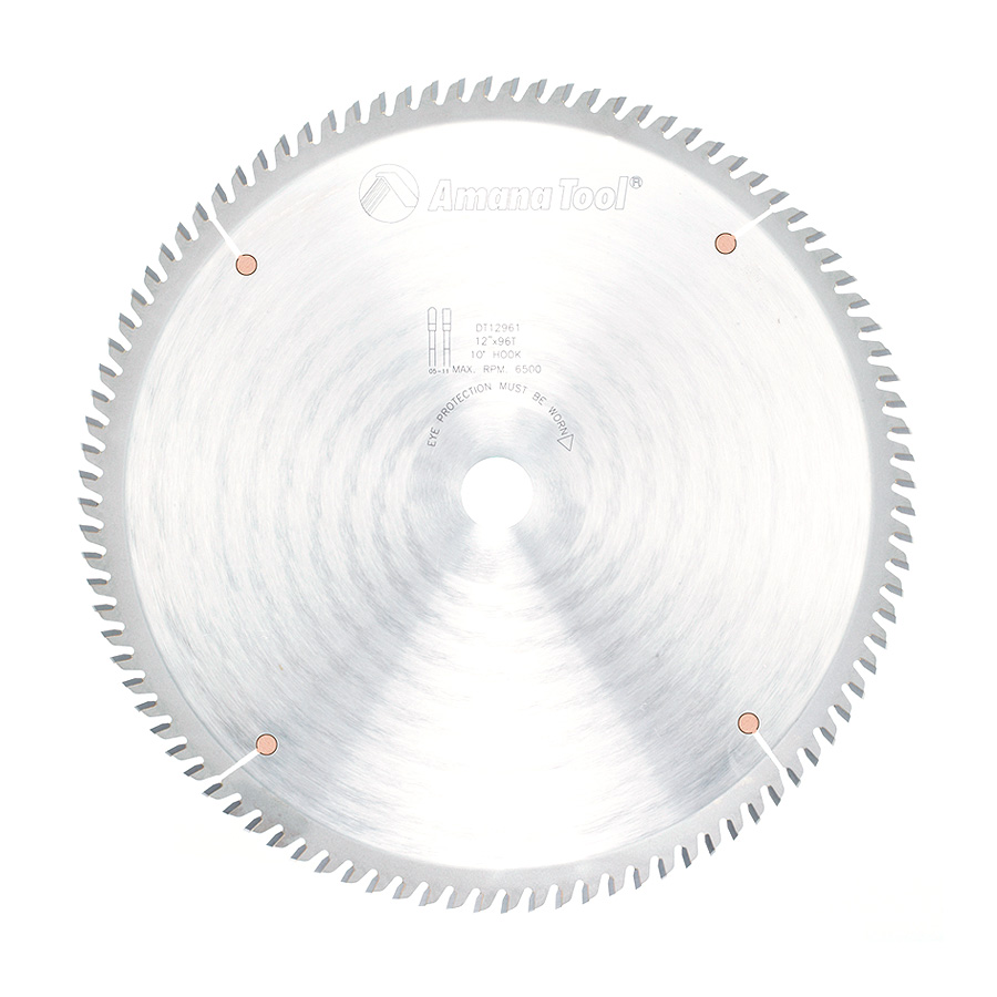 12 Inch 96T Carbide Saw Blade Amana Tool DT12961 - Circular Blades