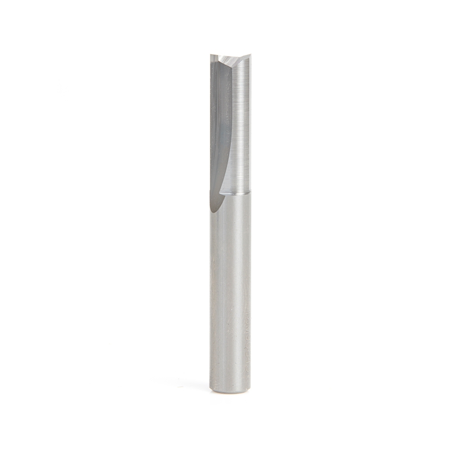 Fresa Amana Tool 43607-K SC Spektra - Doppia Scanalatura Per Plastica, 1/4 X 3/4 X 1/4 X 2 Pollici, Made In USA