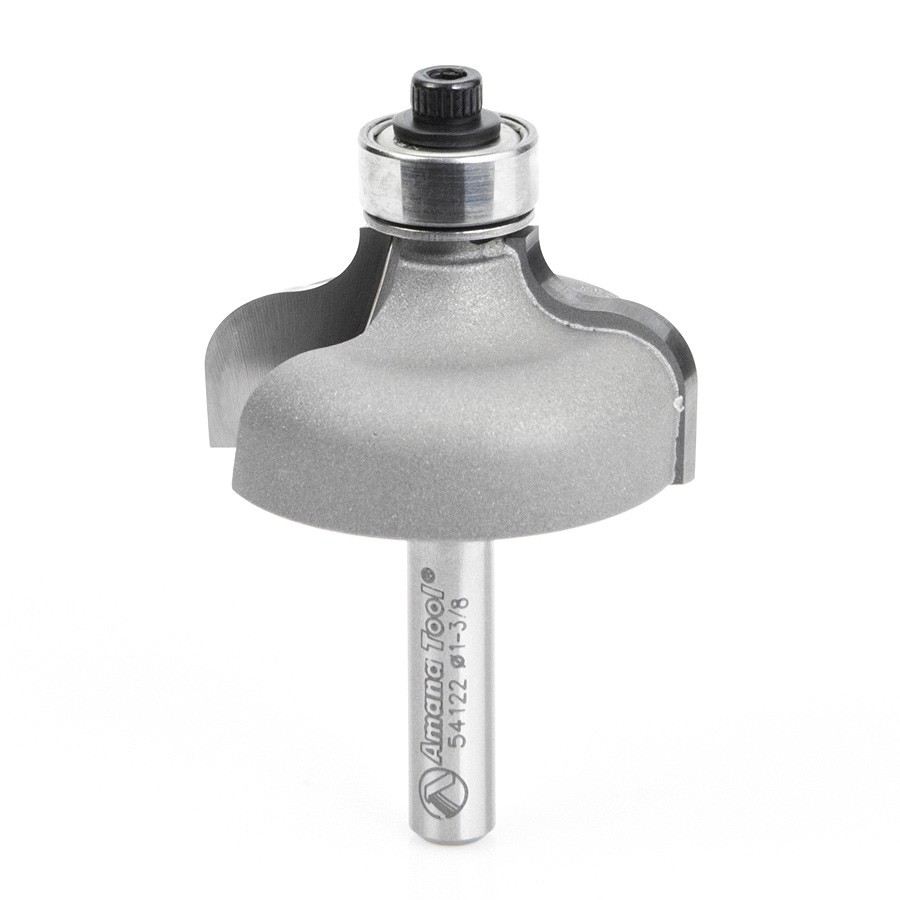 Amana Tool Carbide Tipped Cove Router Bit - 3/16 Radius X 3/4 Dia X 1/4 Shank