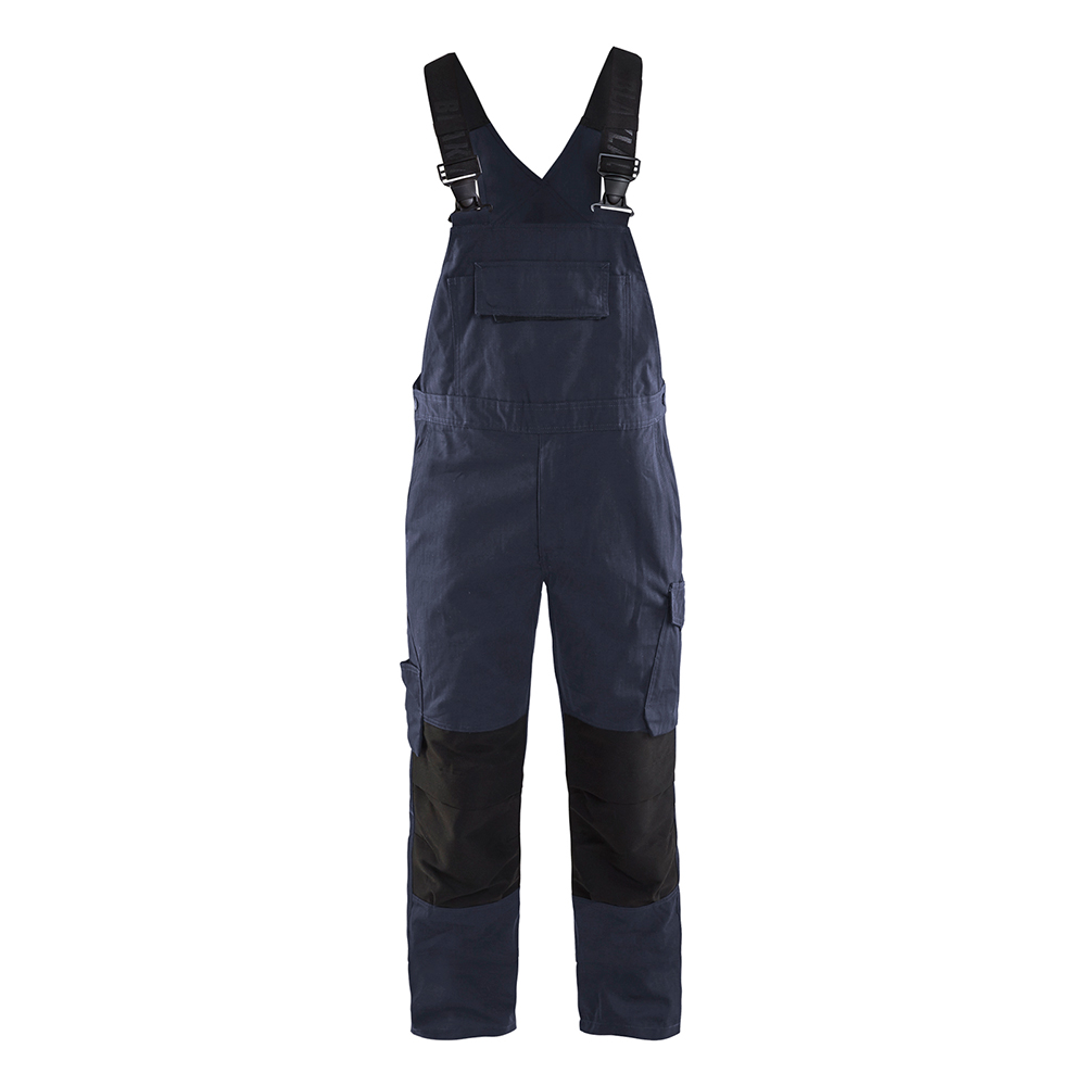 Blaklader Bib Overall With Stretch - Dark Navy/Black - Size: C58
