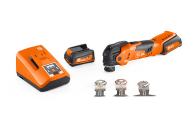 FEIN 71293261090 MultiMaster AMM300 Plus Start Set, Cordless Oscillating Multi-Tool