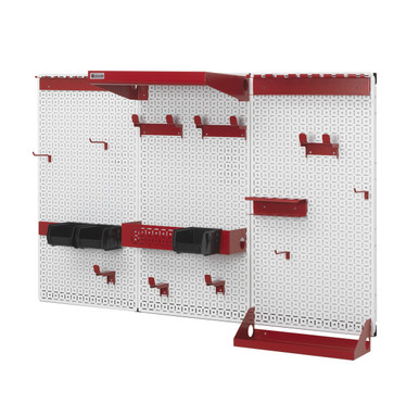 OmniWall Power Tool Kit- Panel Color: Red Accessory Color: Red