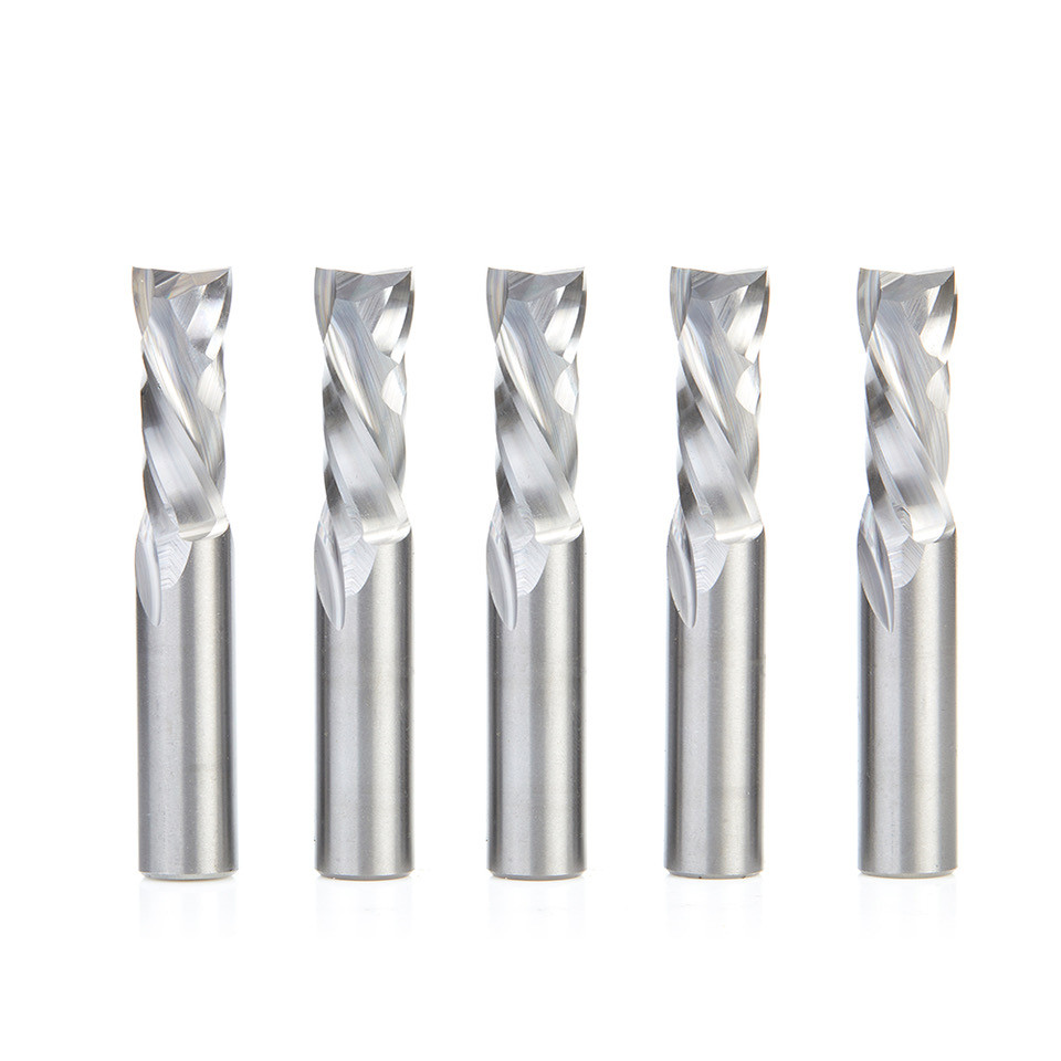 Compression Spiral Router Bits Amana 46188-5 | 1/2" x 3" 5-Pack