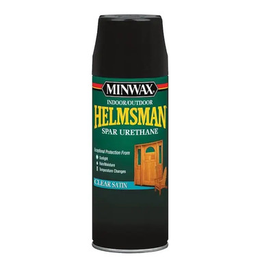 Minwax 33255 Clear Helmsman Spar Urethane Spray, 11.5-Ounce, Satin