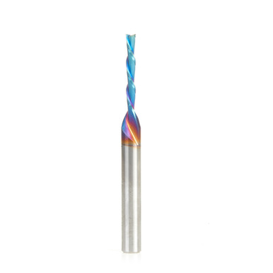 Amana Tool 48216-K SC Spektra Extreme Tool Life Coated Spiral Plunge 3mm Dia x 20mm CH x 6mm SHK 63mm Long Down-Cut Router Bit for Drilling Shelf Pin Holes