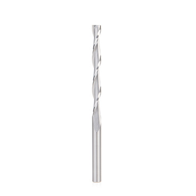 Amana Tool 48444 CNC Solid Carbide Foam Cutting Up-Cut Spiral 6mm D x 57mm CH x 6mm SHK x 100mm Long Flat Bottom Router Bit