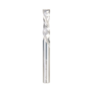 Amana Tool 46037 CNC Solid Carbide Compression Spiral 1/4 D x 1 CH x 1/4 SHK x 2-1/2 Inch Long Router Bit
