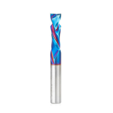 Amana Tool 48306-K CNC SC Spektra Extreme Tool Life Coated Compression Spiral 8mm D x 25mm CH x 8mm SHK x 64mm Long Router Bit