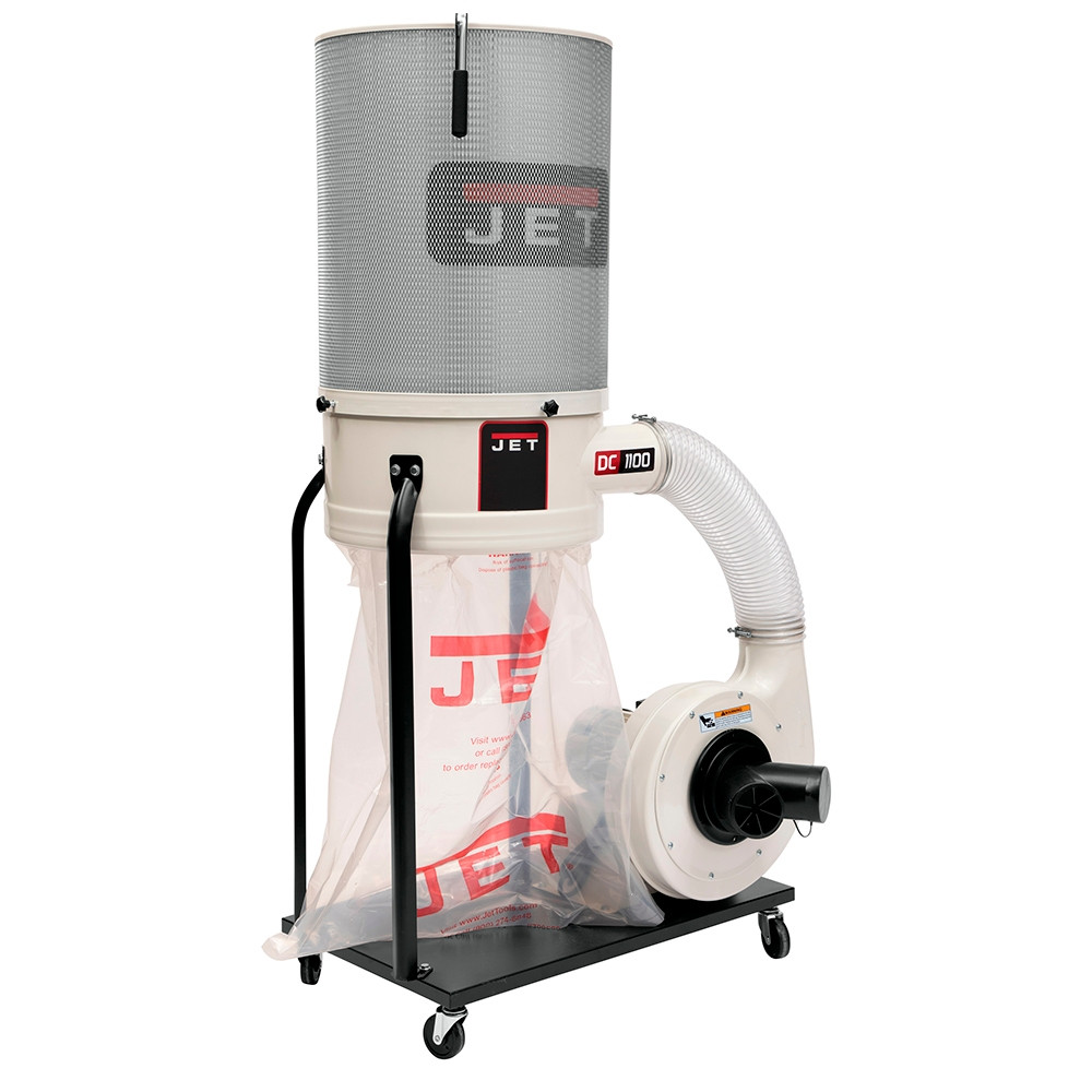 JET  Model DC-1100VX-CK 1.5HP 1-Phase 115/230V Dust Collector W/ 2-Micron Canister Kit