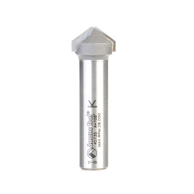 ACM V-Groove Router Bit Amana Tool 45735 - Aluminum Panel Fabrication