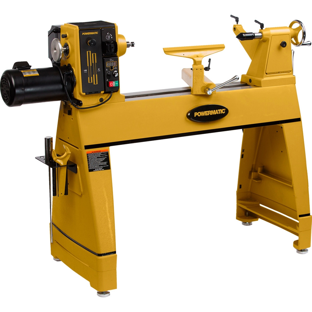 Powermatic 1353001  2HP 230V 1 Phase Wood Lathe