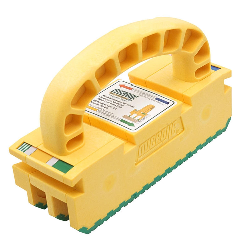 Table Saw Safety Push Block Microjig GR2-GO  Precision & Control