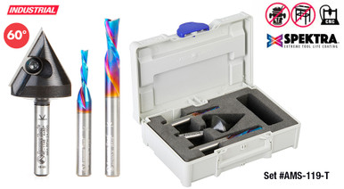 CNC Router Bit Packs - Stackable Systainer Case | Amana Tool Kit